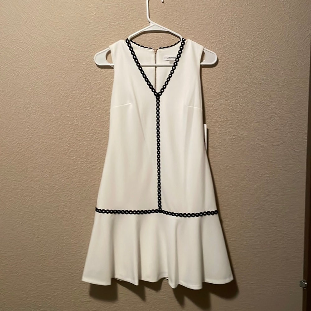 *SOLD* NWT Calvin Klein white dress.